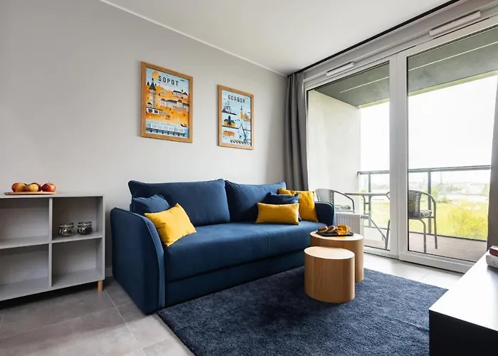 Flatbook - Center Chlebova With Gym * Gdansk