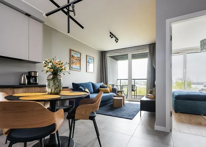 Flatbook - Center Chlebova With Gym * Gdansk