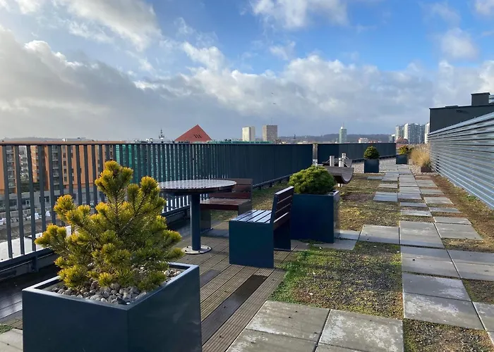 Apartmán Flatbook - Center Chlebova With Gym Gdaňsk